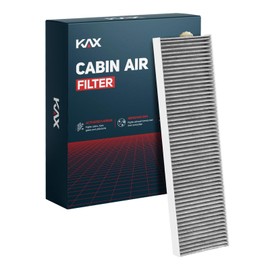 KAX Cabin Air Filter, Replacement for CF10733 Cooper (2007-2015), Countryman (2011-2016), Paceman (2013-2016), Cabin Filter with Activated Carbon (Behind Glove Box)