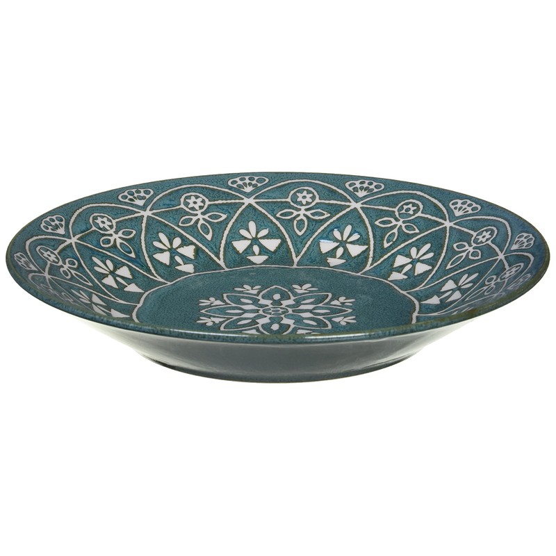 Sugar Land MK20459 Moroccan Plate (L) Diameter 9.4 x 1.6