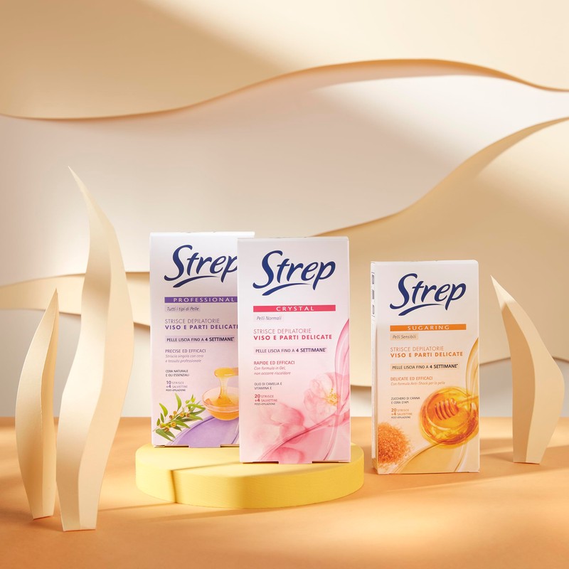 STREP Strisce visoparti delicate depil.* 10 pz. - Depilatories
