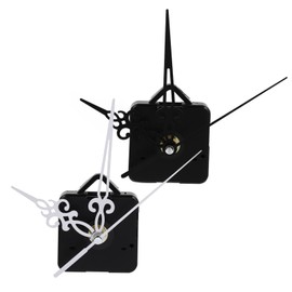 Gadpiparty 2sets Silent Quartz Clock Movement Mechanism Durable DIY Watch Accessories with Precision Timing and Elegant Design Mute Replacement Parts for Wall Clocks and Crafts 2pcs*2