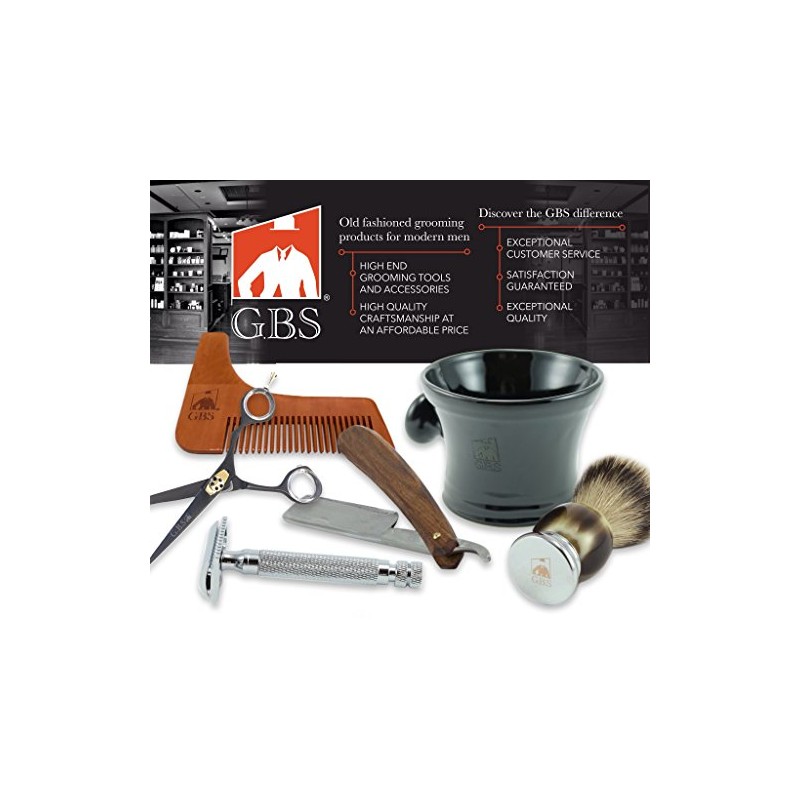 5 Blade Horn Razor with Chrome -- From GBS