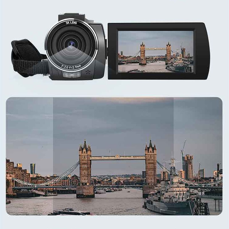 56MP 5K DV800 Camera 18X Digital Zoom Autofocus Anti Shake