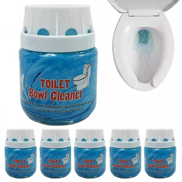 ATB 6 Pack Toilet Bowl Cleaners Automatic Long-Lasting Tablets in