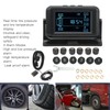 12 Wheel Tire Pressure Monitor 4 Alarm Modes DC 5V