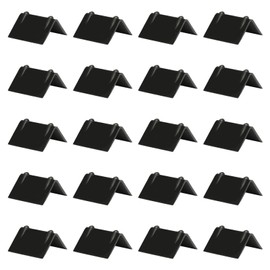 UTMACH Pack of 20 Edge Protection Angle Plastic Edge Protection for Lashing Straps Robust Edge Protection Lashing Strap with Ratchet Edge Protection Truck for Lashing Straps with 25 mm Width (Black)