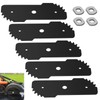 LIZEWEI 5 Pcs 7-1/2-inch Edge Hog Heavy-Duty Edger Blade Compatible