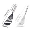Tenta Kitchen Spatulas Stainless Steel Nylon Flexible Fish Turner Spatula