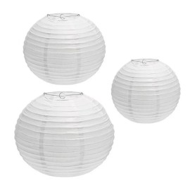 Codalis 10 Pantallas Chinas 20cm Color Blanco Hogar Lampara Papel