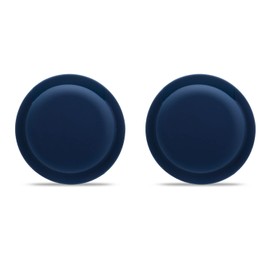 Ztowoto Silikonhülle Kompatibel mit Airtag, Airtag Silikonschutzhülle mit hochwertigem, nicht markierendem Kleber 2 PCS (2-Dunkelblau)