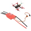 Dilwe Red Brick 200A ESC, Brushless ESC 5V/5A BEC Electronic