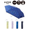 estaa 10270 Windproof Girl Folding Umbrella with Transparent Window, 21.7