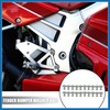 A ABSOPRO 20 Pcs Car Motorcycle Titanium Tone M6 Fender