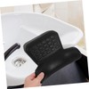 KOMBIUDA Bath Neck Pillow with Suction Cups Pu Cushion for