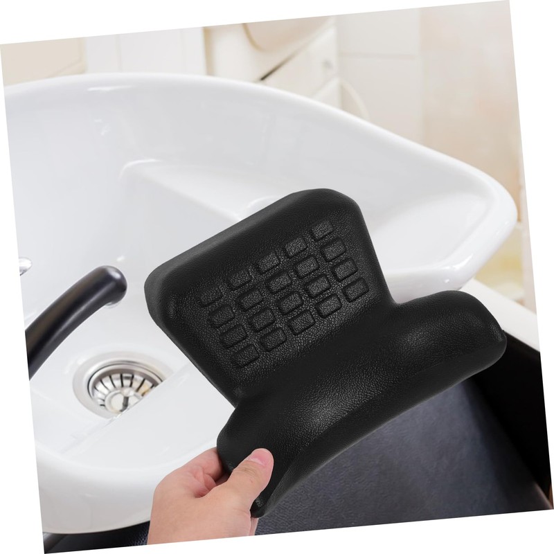 KOMBIUDA Bath Neck Pillow with Suction Cups Pu Cushion for