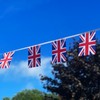 Union jack Bunting 29.5ft Extra Long Run of 30 Flag
