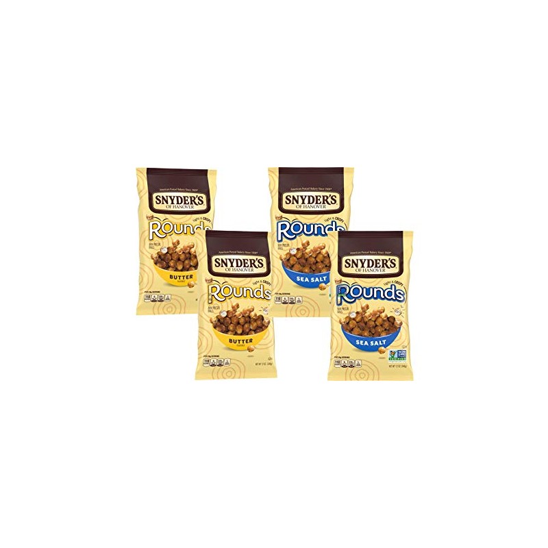 Snyder's of Hanover Pretzel Rounds Variety 4 Pack