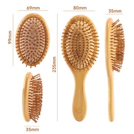 2pcs Bubble Combs Wooden Combs Hair Combs Hair Styling Tools Massage Combs Hair Care Wooden Combs