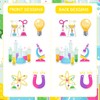 Balterever Science Party Decorations Girl Science Table Decor 24PCS Table