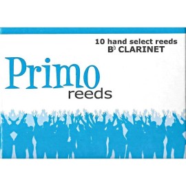 Primo Bb Clarinet Reeds Strength 2.5, Box of 10