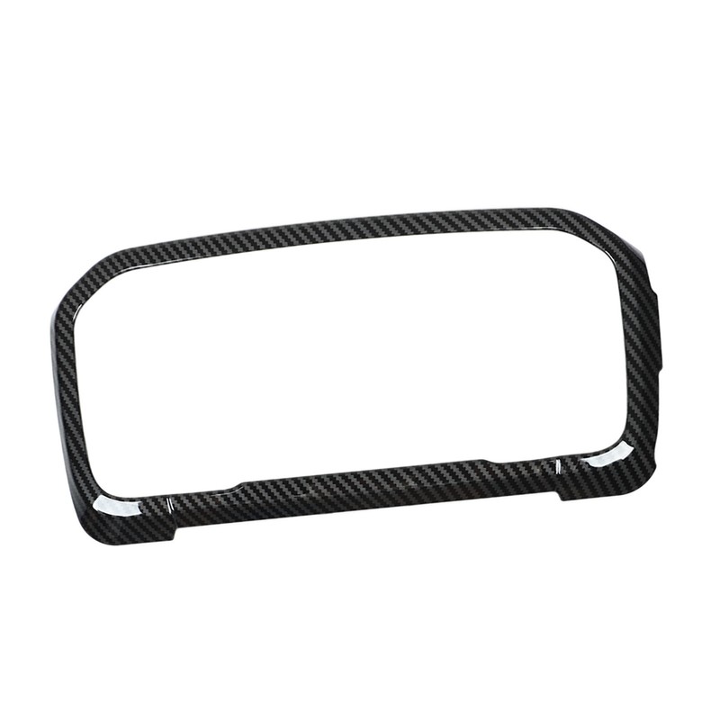 Dashboard Panel Decorative Trim Carbon Fiber Look Easy Clean Replacement