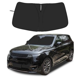 HIRUFAIT Windshield Sun Shade Compatible with L@nd Rover Range Rover Sport 2023 2024 2025, Front Window Sun Visor Protector, Foldable Car Reflective Blocker UV Rays and Heat (Style B)