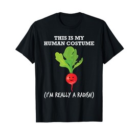 Fun Radish Food Human Costume T Shirt Tee Tshirt T-Shirt
