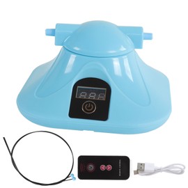 Smart Rope Skipping Machine Automatic Electronic Counting Remote Control Jump Rope Machine for Adults Children Blue