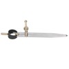 Spacing Gauge Adjustable Wing Divider Leather Craft Drawing Compasses Woodworking