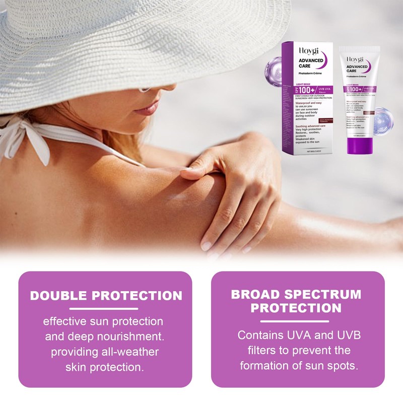 Pack of 2 Sun Cream SPF 100 80 g Sun
