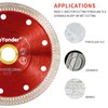 GoYonder Super Thin Grinder Blades Tile Blade, Diamond Saw Blade