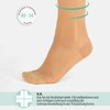 CALZITALY Pack of 1/2 Knee Socks with Graduated Compression, Compression