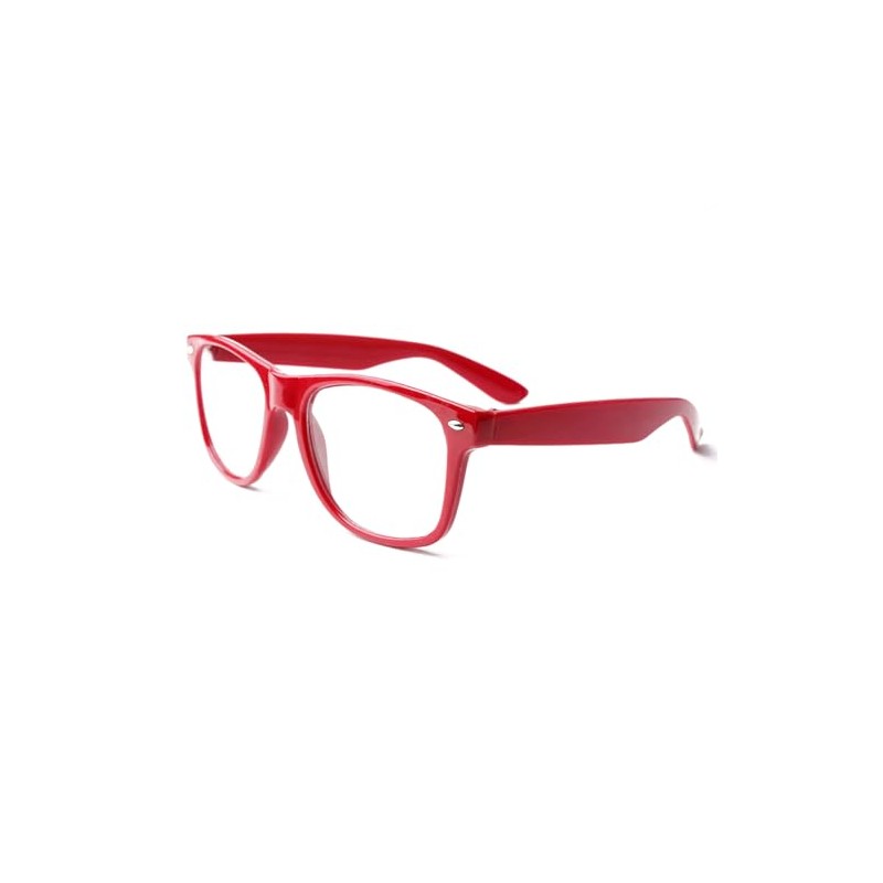 WS UK Adults Clear Lens Glasses - Unisex with UV400