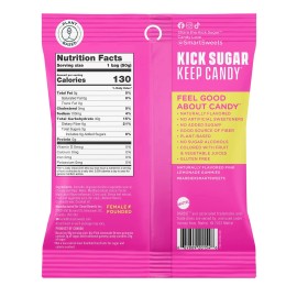 SmartSweets Candy Pink Lemonade 1.8 oz (Pack of 14)