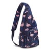 Vera Bradley Ripstop Sling Backpack, Flamingo Party