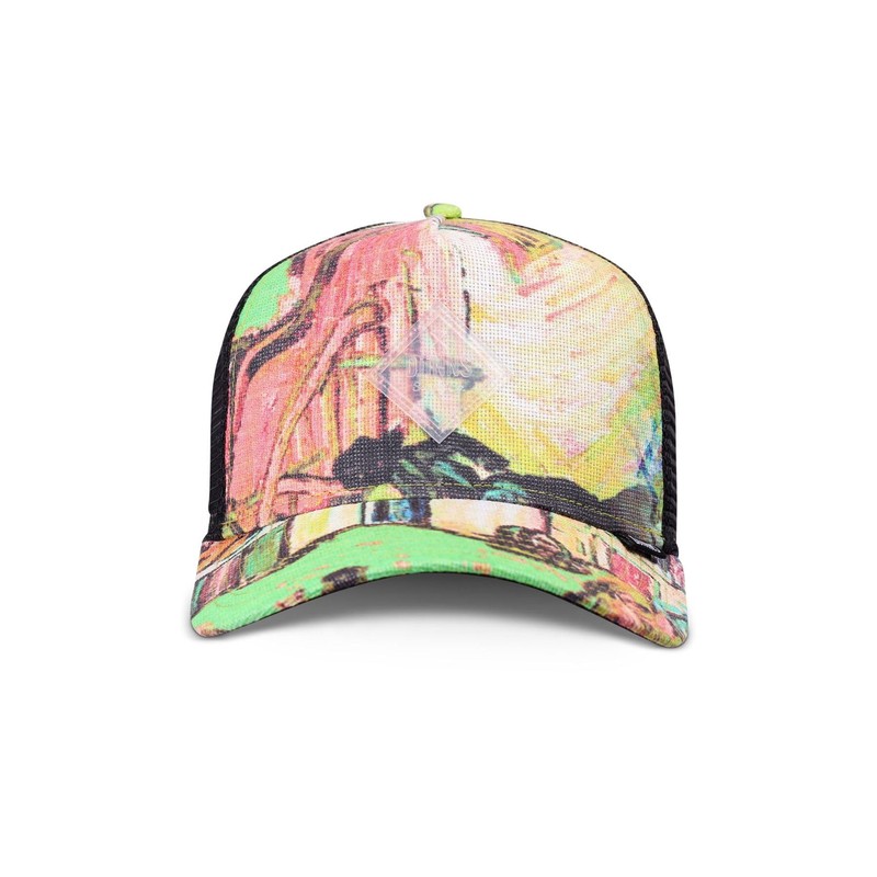 Djinns - Painting - Trucker Cap Mesh Cap Hat Caps,