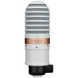Yamaha YCM01 Studio Quality Condenser Microphone - High Resolution Audio Streaming, Recording and Playback, XLR Connector - White
