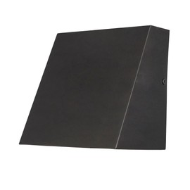 TRANS GLOBE LED-51560 BZ I Celestia Collection 5 Inch LED 3000K Outdoor Wall Mount - Bronze Finish with Frosted Glass I Modern Contemporary Fixture I