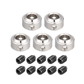 uxcell 5PCS RC Airplane Plane Landing Gear Wheel Stop 5.1mm Shaft Hole Dia.