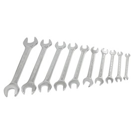 Aexit 10 Pcs Tightening Loosening Bolts Double Open Ended Wrench Tools 6mm-32mm (9b117f195158bd9d5b266c4a63994839)