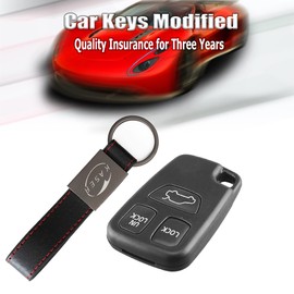 KASER Remote Key Shell for Volvo Car Key Remote Key 3 Buttons XC70 XC90 S40 S60 S70 S80 S90 V40 V70 V90 C70