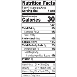 V8 Original 100% Vegetable Juice, 5.5 fl oz Can (8 Cases of 6 Cans)