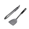Monument Grills Heavy Duty Stainless Steel 2-Piece Barbecue Tool Set