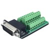 ATMLCOER DB26 Male Breakout Board Port Solderfree Adapter D-SUB Serial