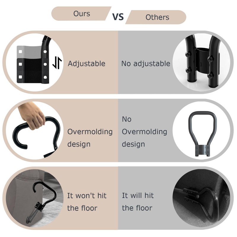 Chanvoo Recliner Handle Extender for Elderly - Heavy Duty Steel