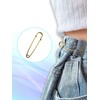 Large Safety Pins,15Pcs 63mm/2.5" Large Safety Pins Heavy Duty Metal