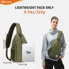 SKYSPER Sling Bag RFID Cross Body Bag Recycled Crossbody Backpack