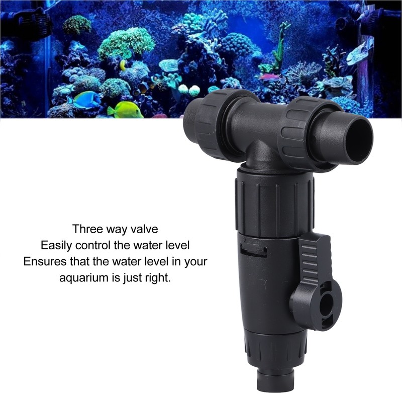 Aquarium Water Change Valve Stable 3 Way Water Flow Control