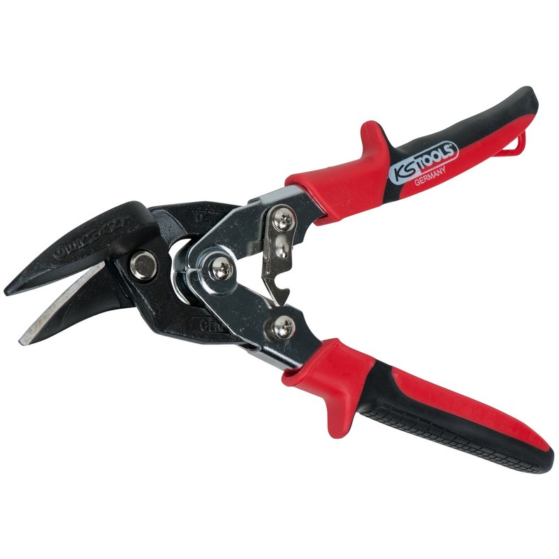 KS Tools 118.0045 Template cutting shear with lever gearing, right