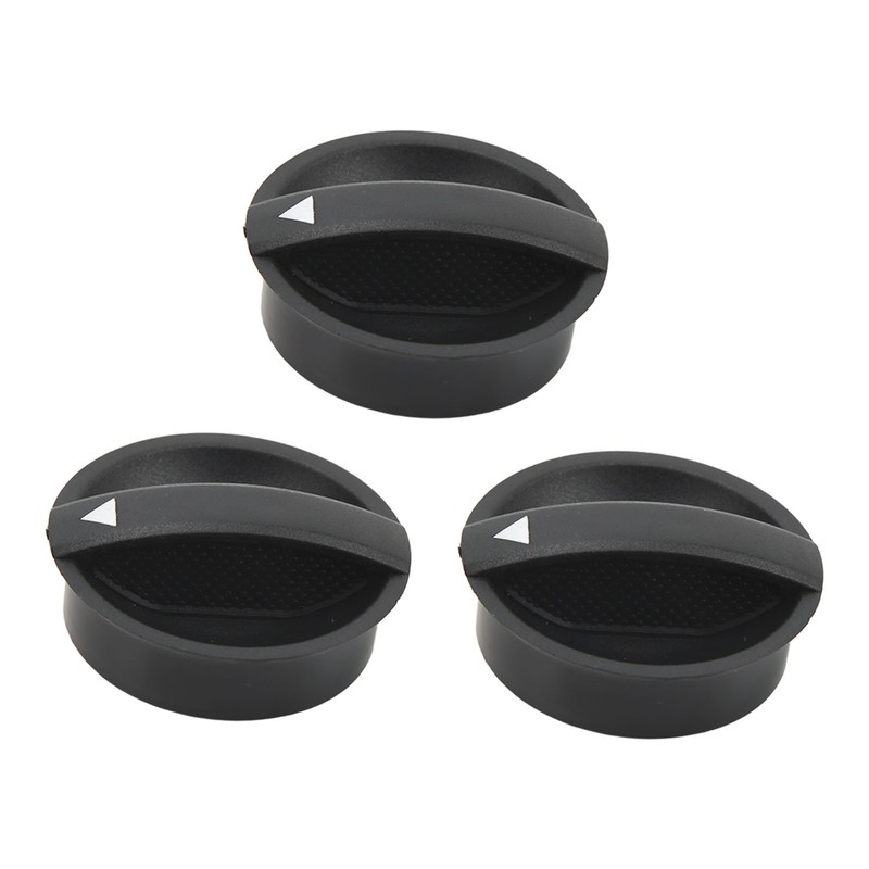 3PCS Car Air Conditioner Climate Control Knob 55900‑04020 Replacement for