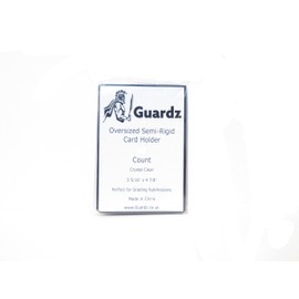 Guardz - 25 Semi Rigid Card Save Holder - Premium Quality for Grading Submissions & Trading Cards